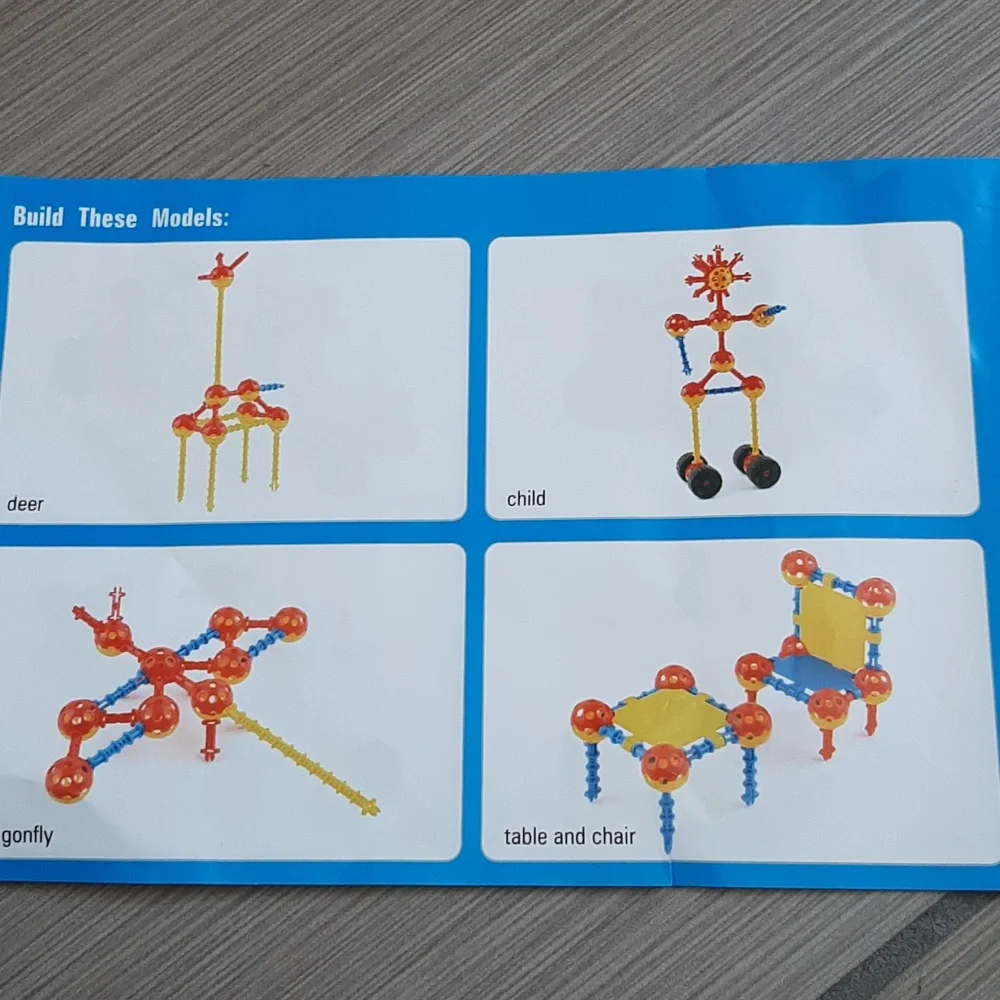 Engineering Building Set - 165 Pieces - Multicolor. Excellent Like New C…